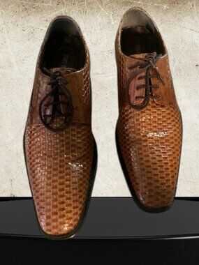 Stacy Adams Madison Anaconda Print Oxfords